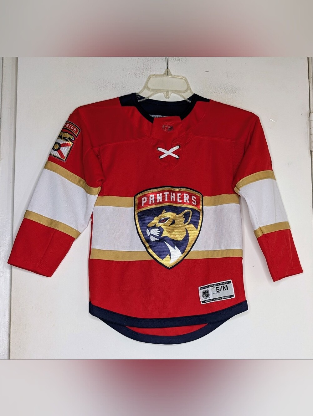 NHL Florida Panthers Youth Hockey Jersey